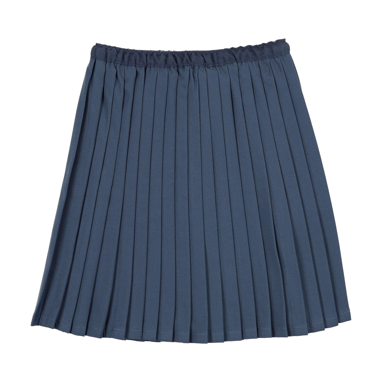 KNIFE PLEATED SKIRT- VINTAGE BLUE