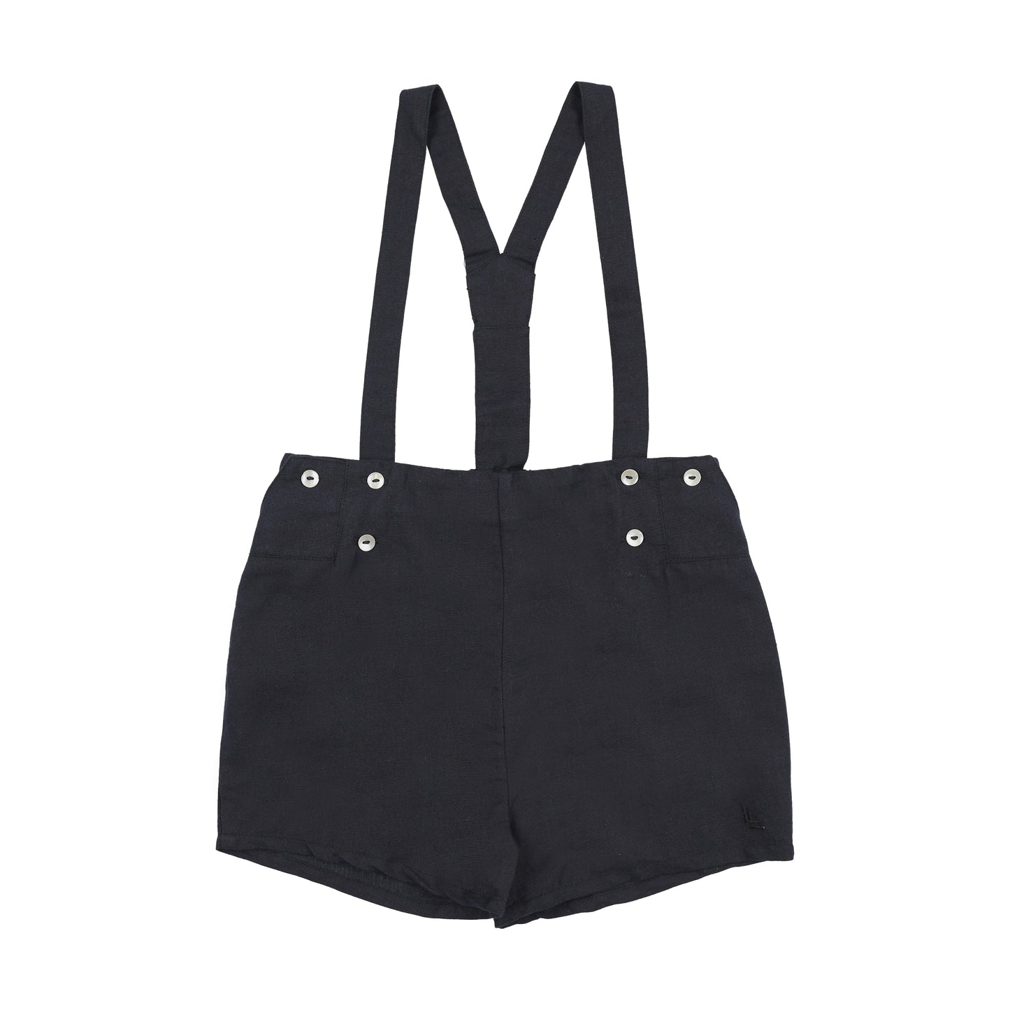 Linen Suspender Shorts