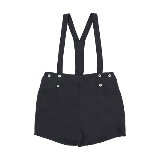 Linen Suspender Shorts