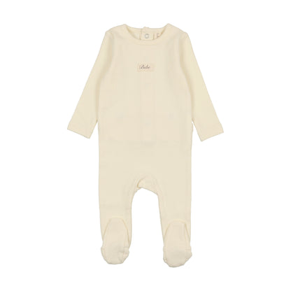 Pointelle Bebe Footie Set