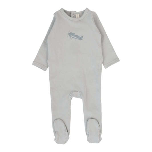 Graphic Footie Set  Pale Blue