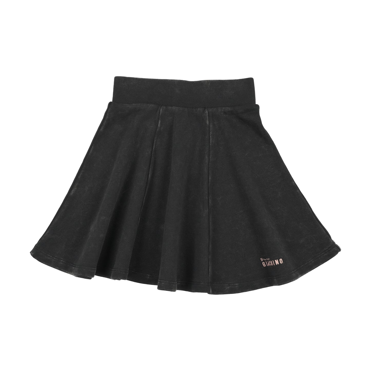 STITCH STUDIO SKIRT- OFF BLACK