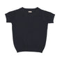 Crewneck Sweater Short Sleeve