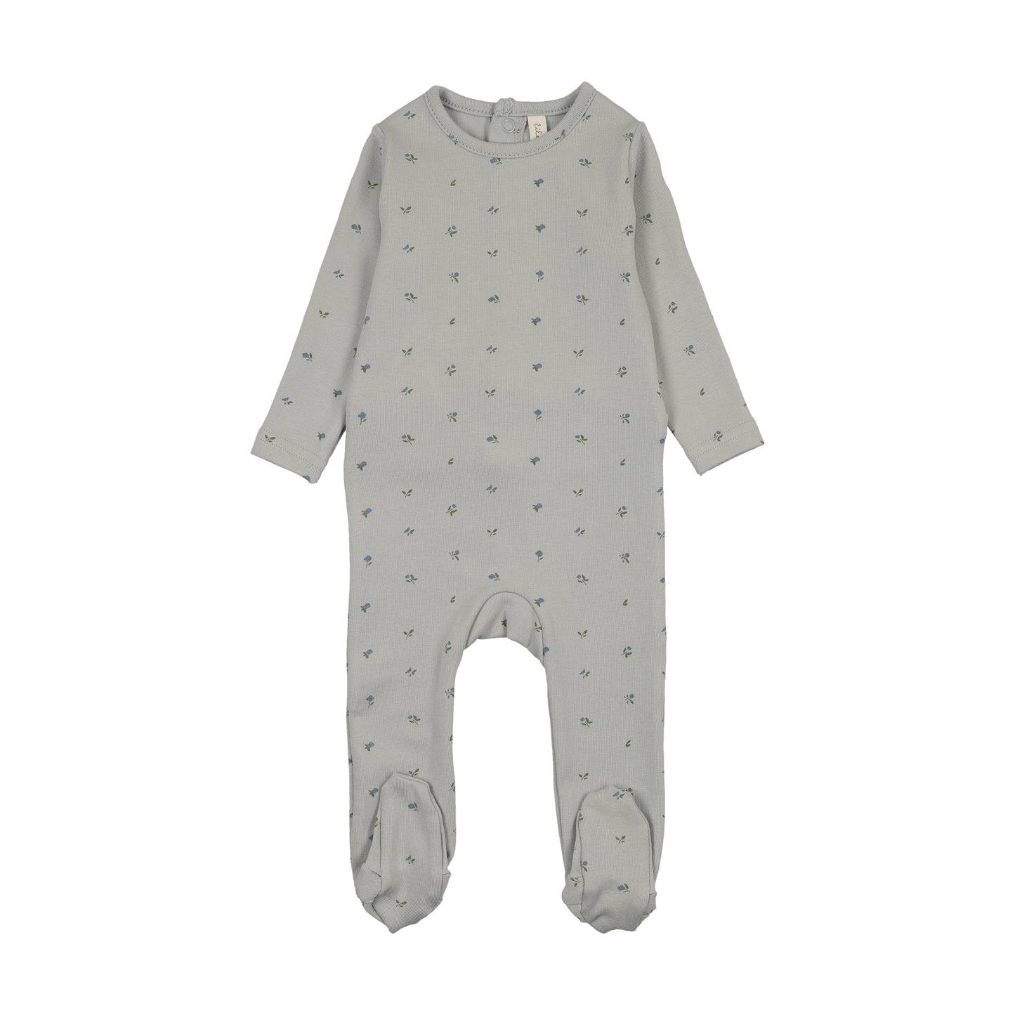 BITSY FLORAL LAYETTE SET- PALE BLUE