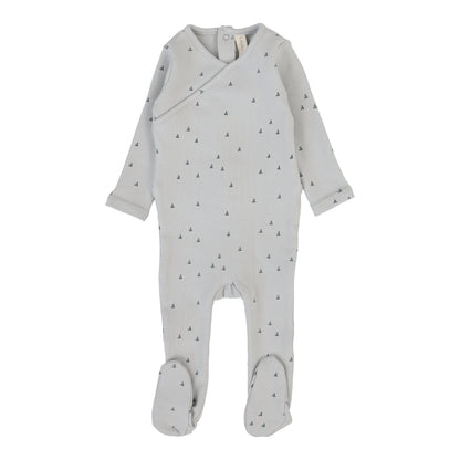 Sail Away Layette Set  Pale Blue