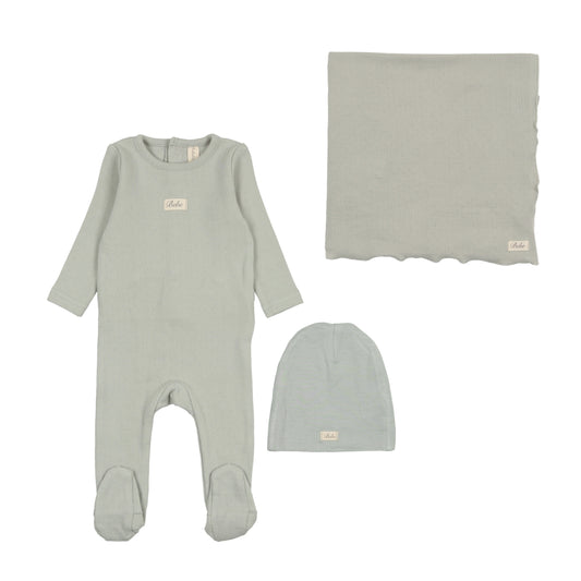 Pointelle Bebe Footie Set