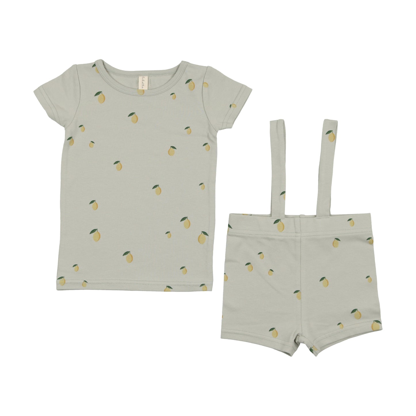 Embroidered Fruit Set Short