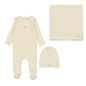 Pointelle Bebe Footie Set