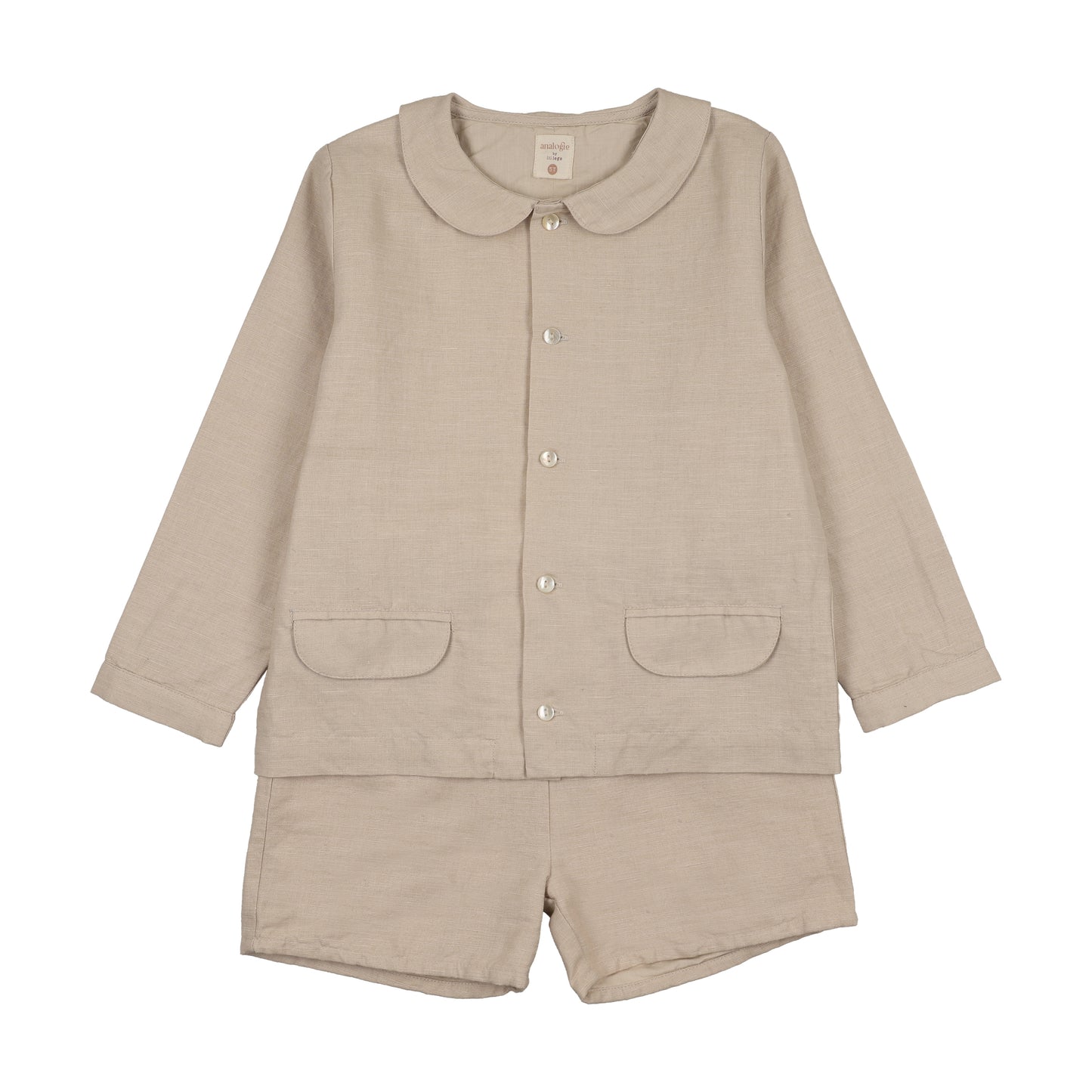 Linen Suit - Wheat