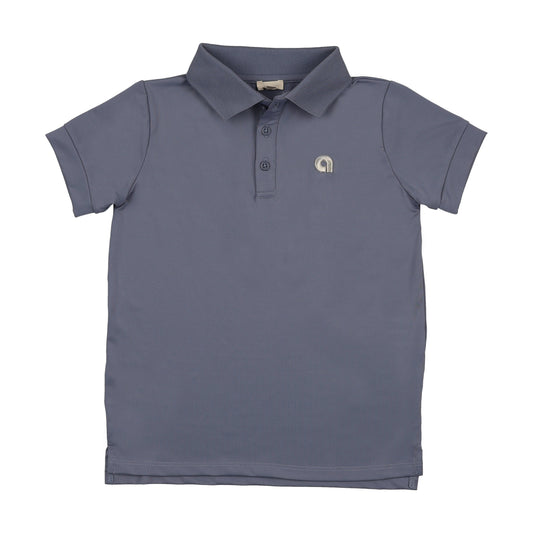Sports Polo SS - Smokey Blue