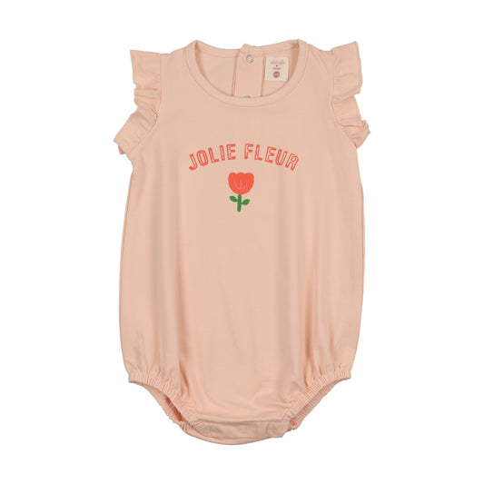 Tulip Romper - Cloud Pink