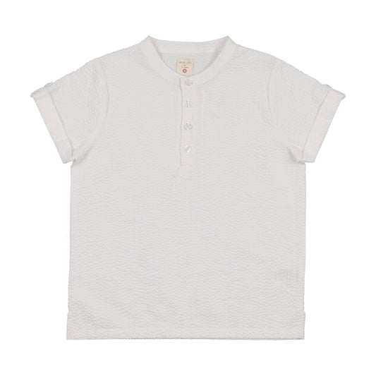 Dress Shirt - Mandarin Collar - White