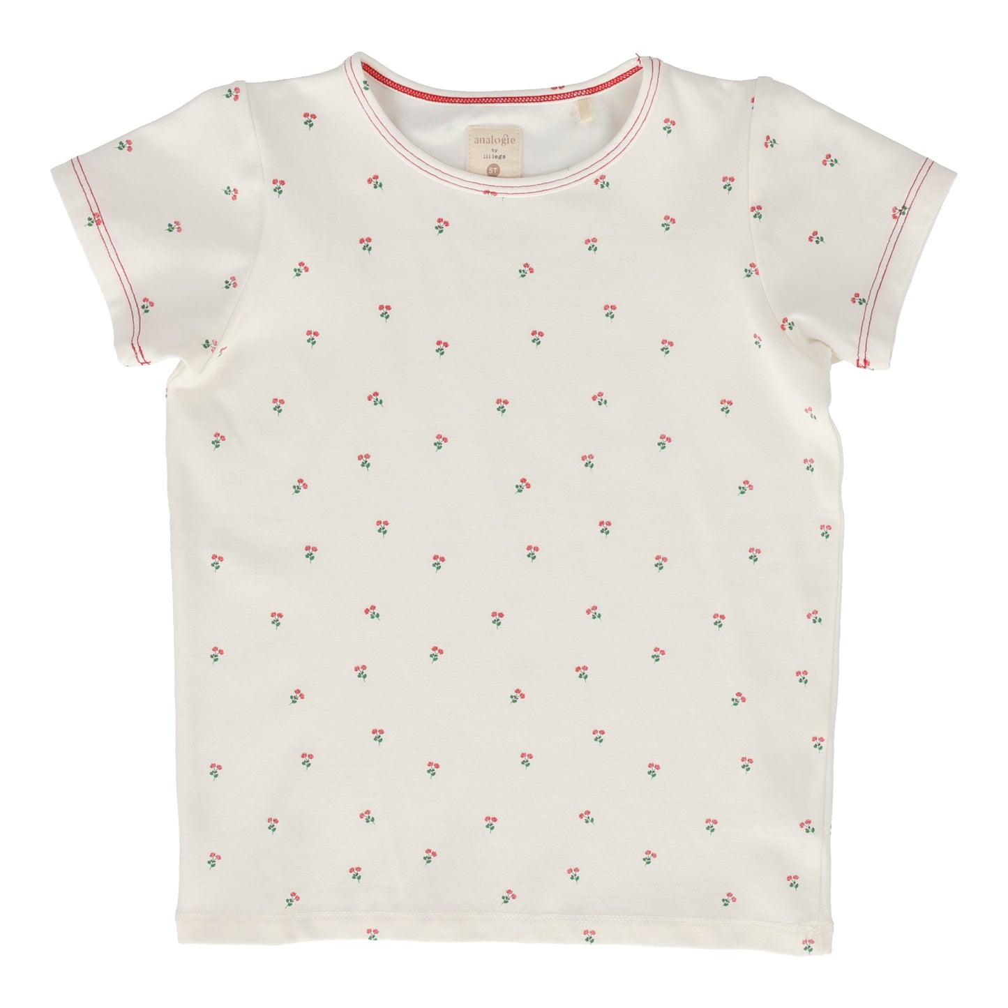 Cherry Flower Tee Short Sleeves