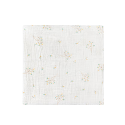 Tricot Bebe Printed Flower SET Footie, Beanie and Swaddle