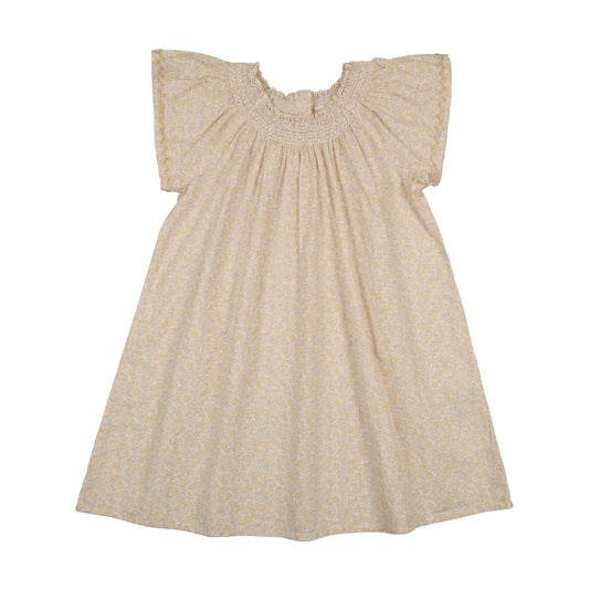 Sunny Blossoms Flutter Dress