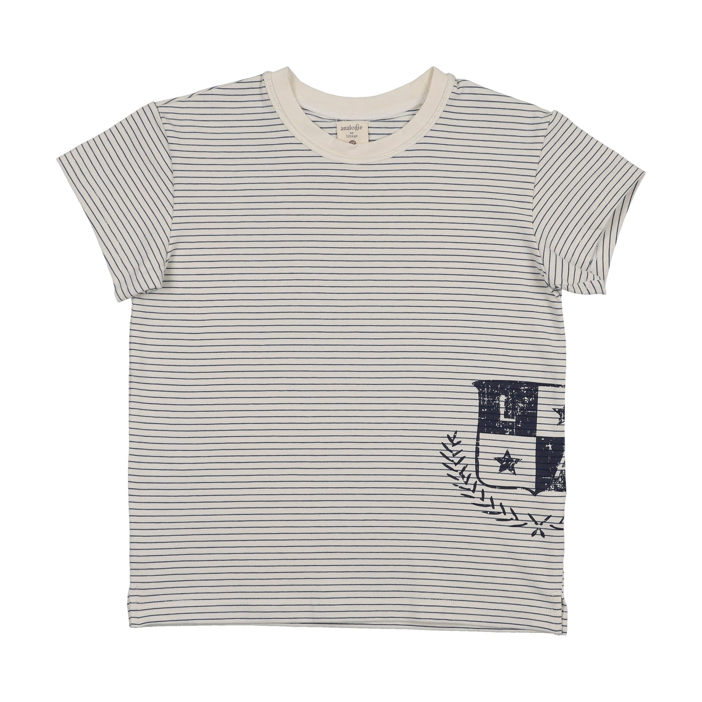 Denim City Boys Tee - Blue Stripe