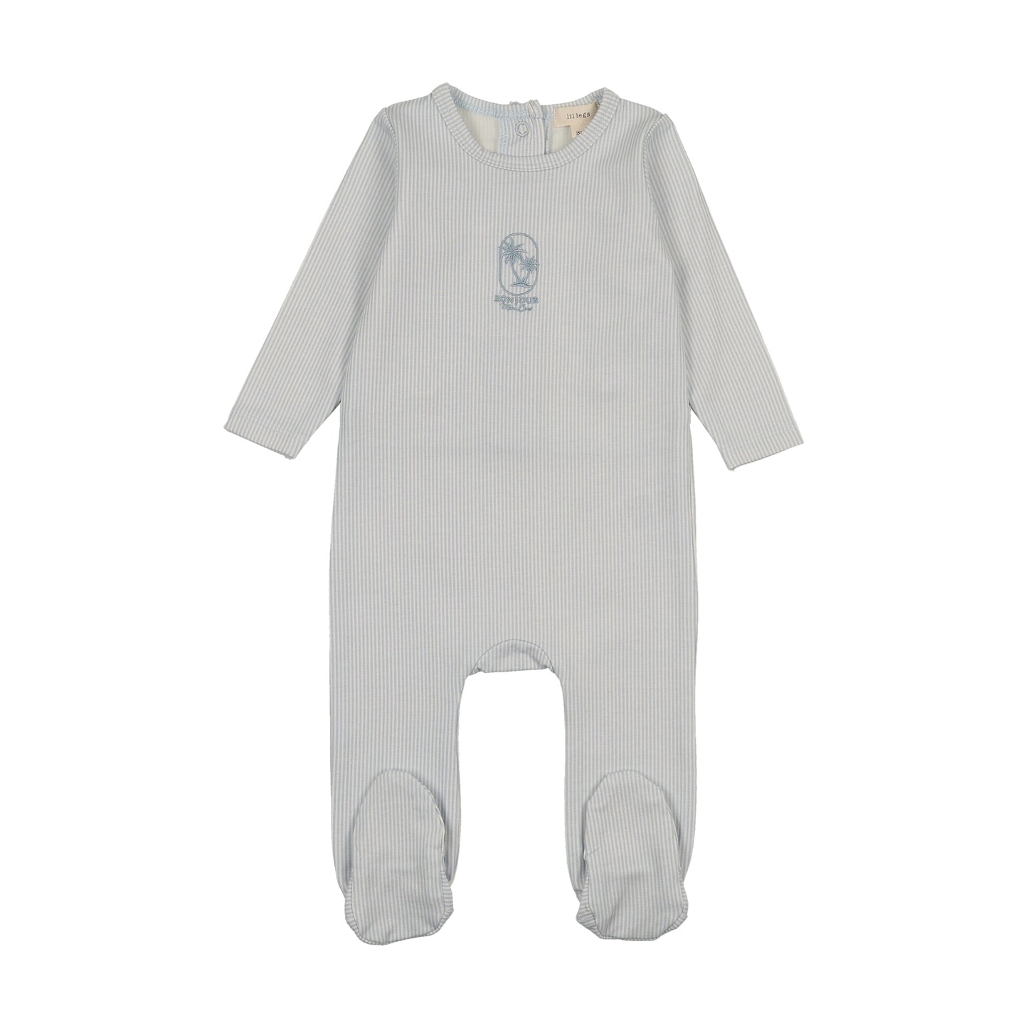 Sailor Stripe Footie