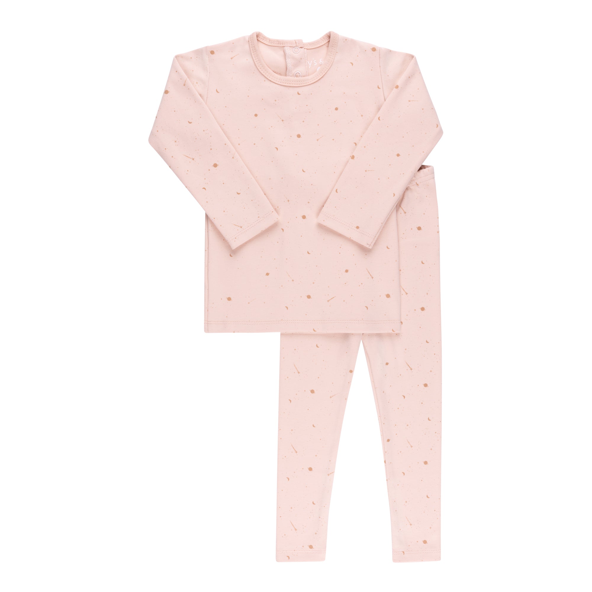 Ely’s & Co Brushed Cotton Celestial- Pink