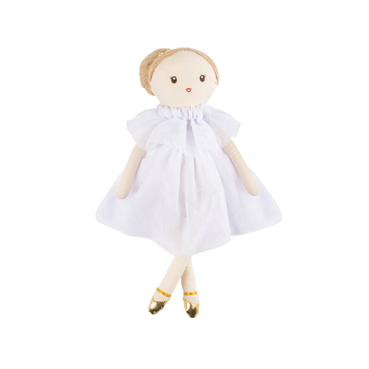 Bebe Belinha Knit Doll- White