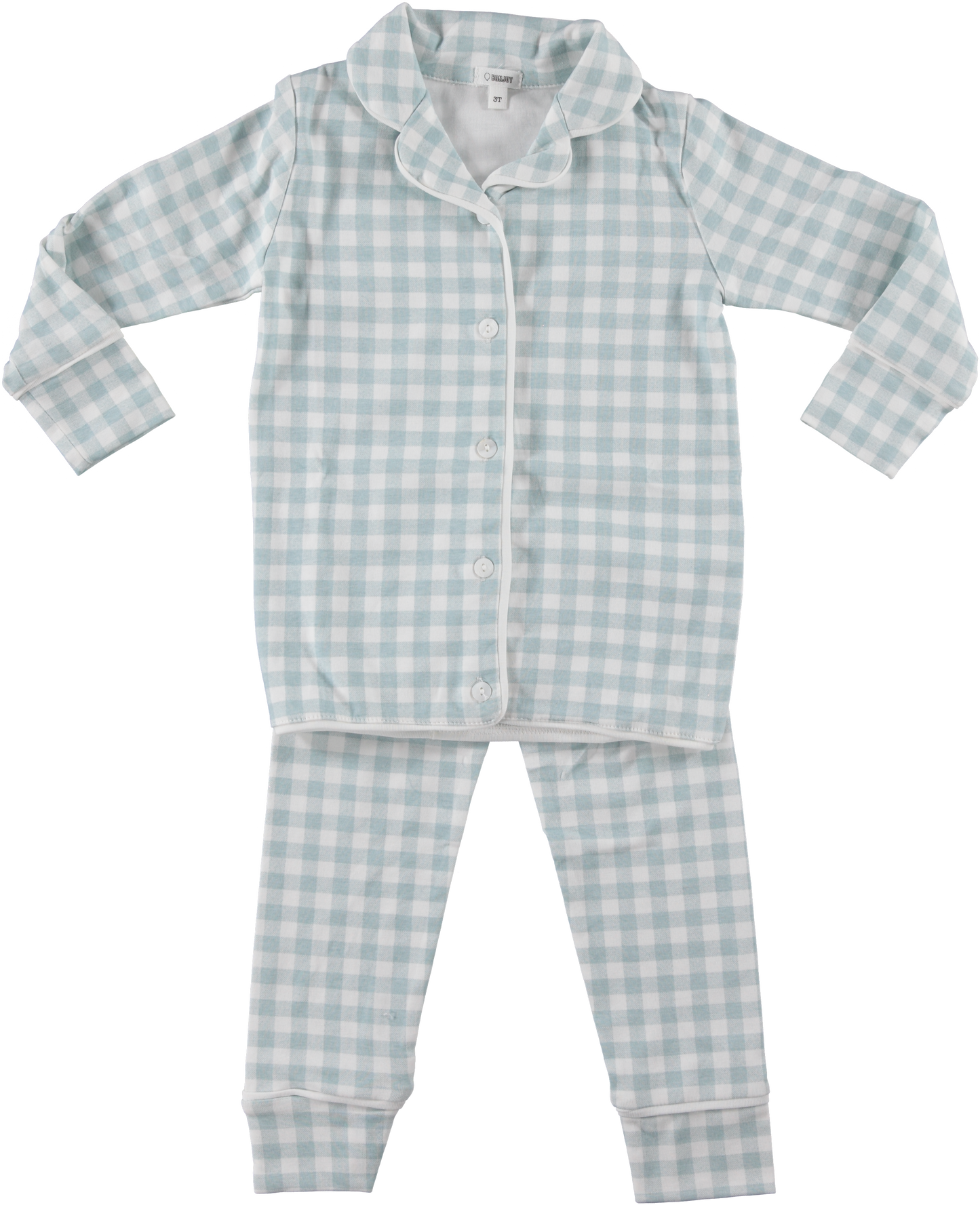 Bonjoy Gingham Grandpa PJs