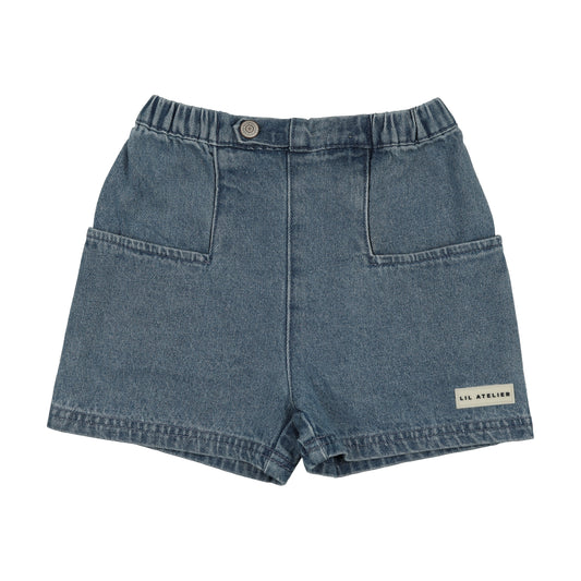 Denim City Shorts - Mid Blue Wash