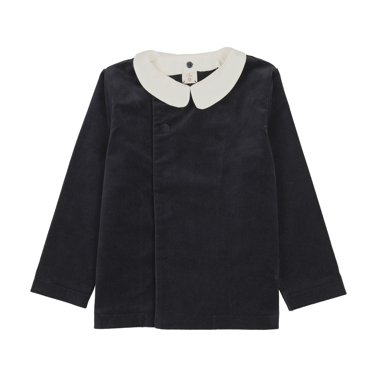 VELVET BLAZER TODDLER -NAVY