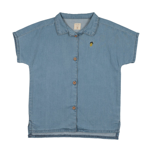 Denim Capsule Shirt - Blue Tencel