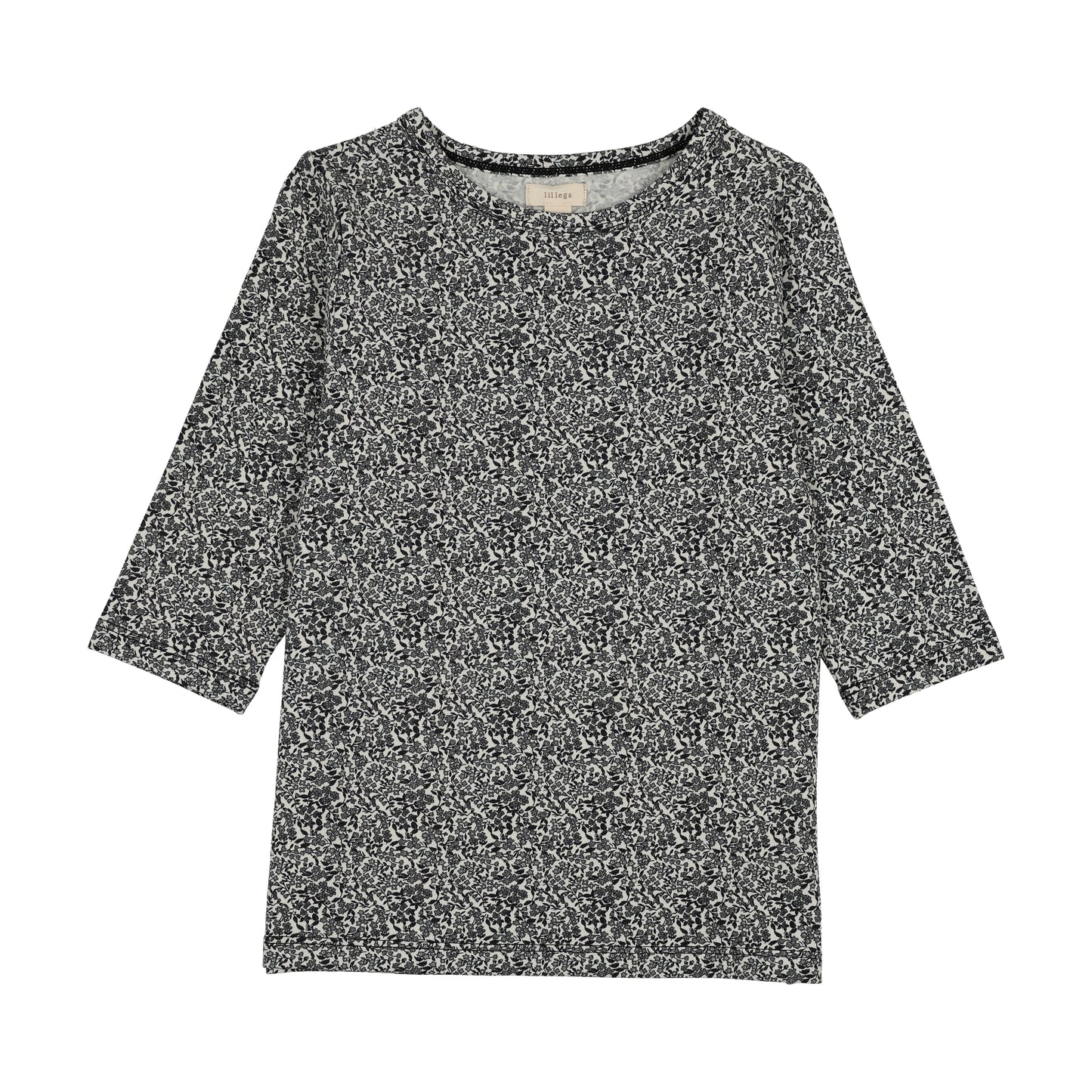 Classic Printed Tee 3/4 Sleeves