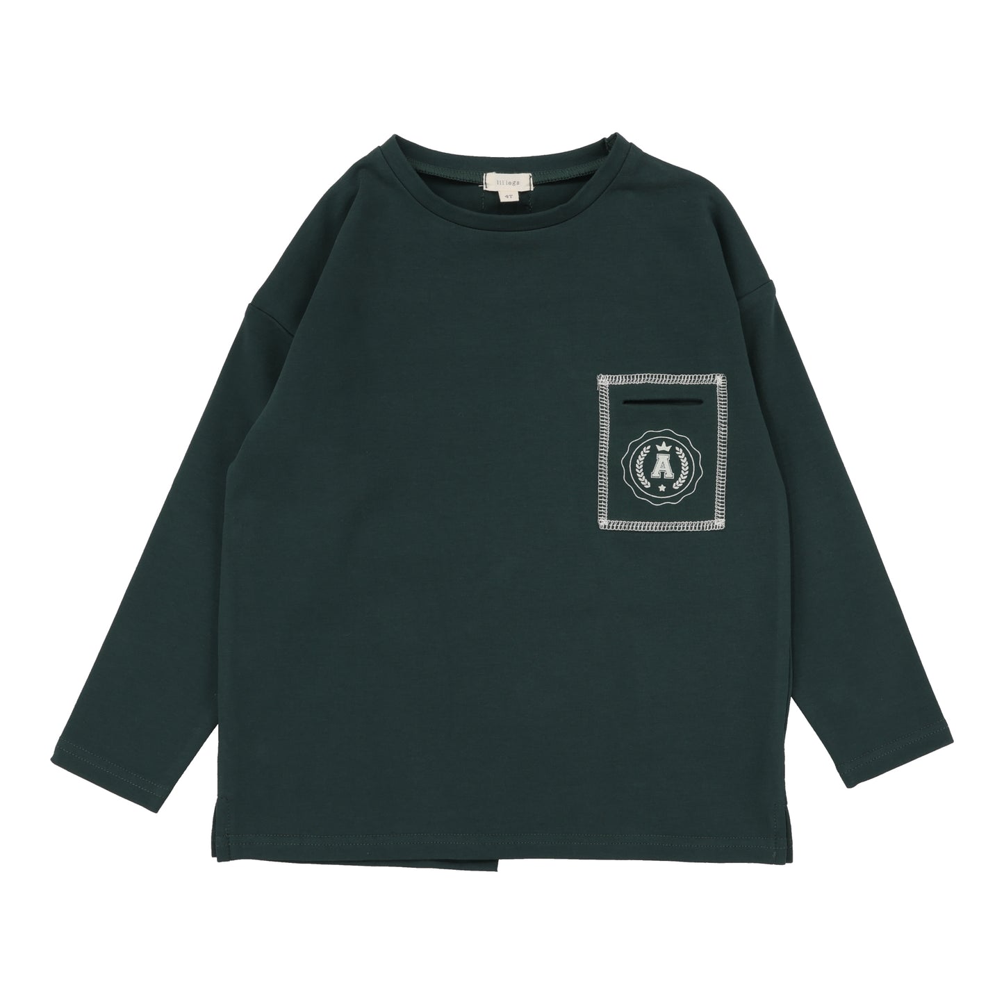 Boys Pocket Tee  Green