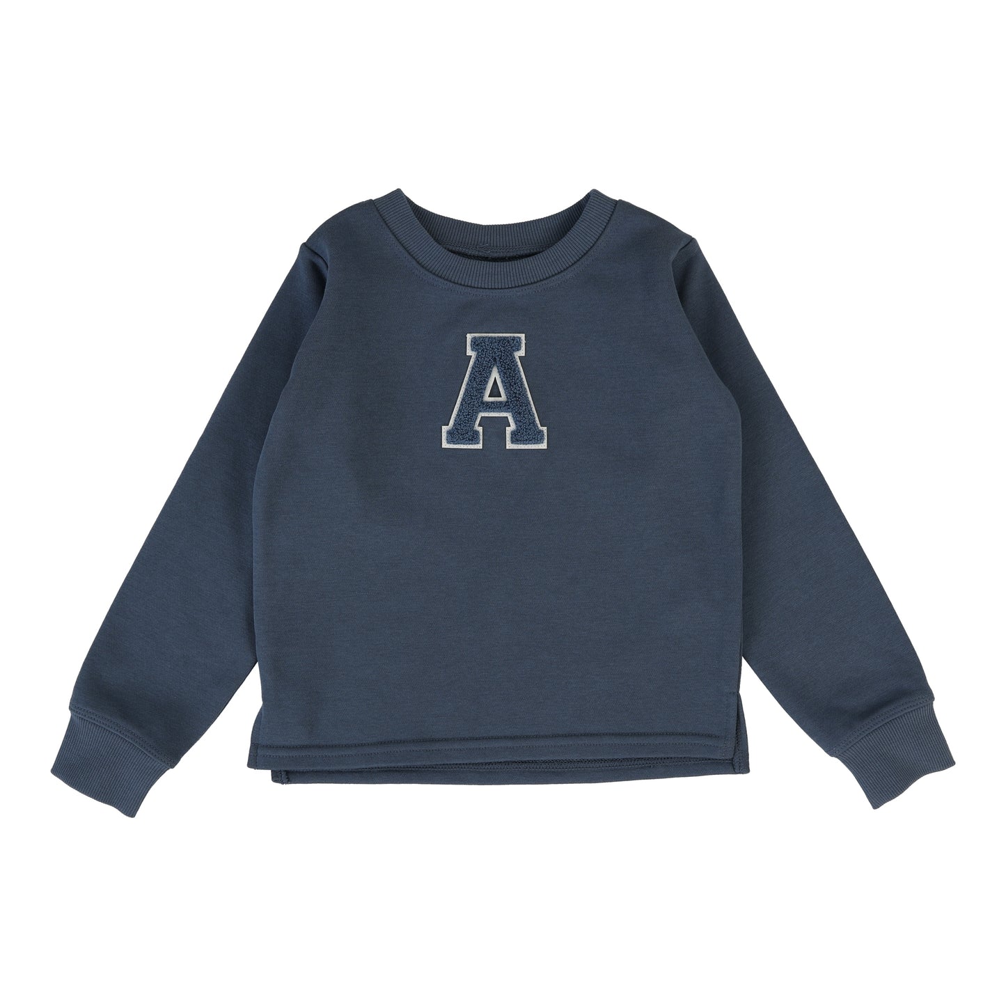 Sherpa Varsity Top  Off Blue
