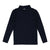 Printed Mockneck- Navy/Cherry