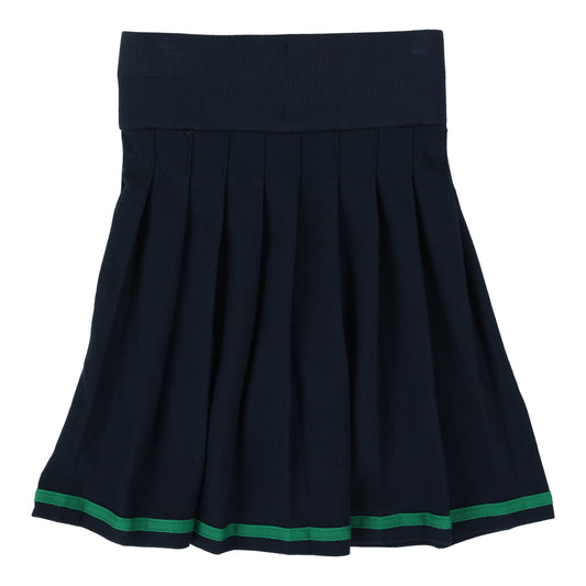 Pleated Skirt- Navy