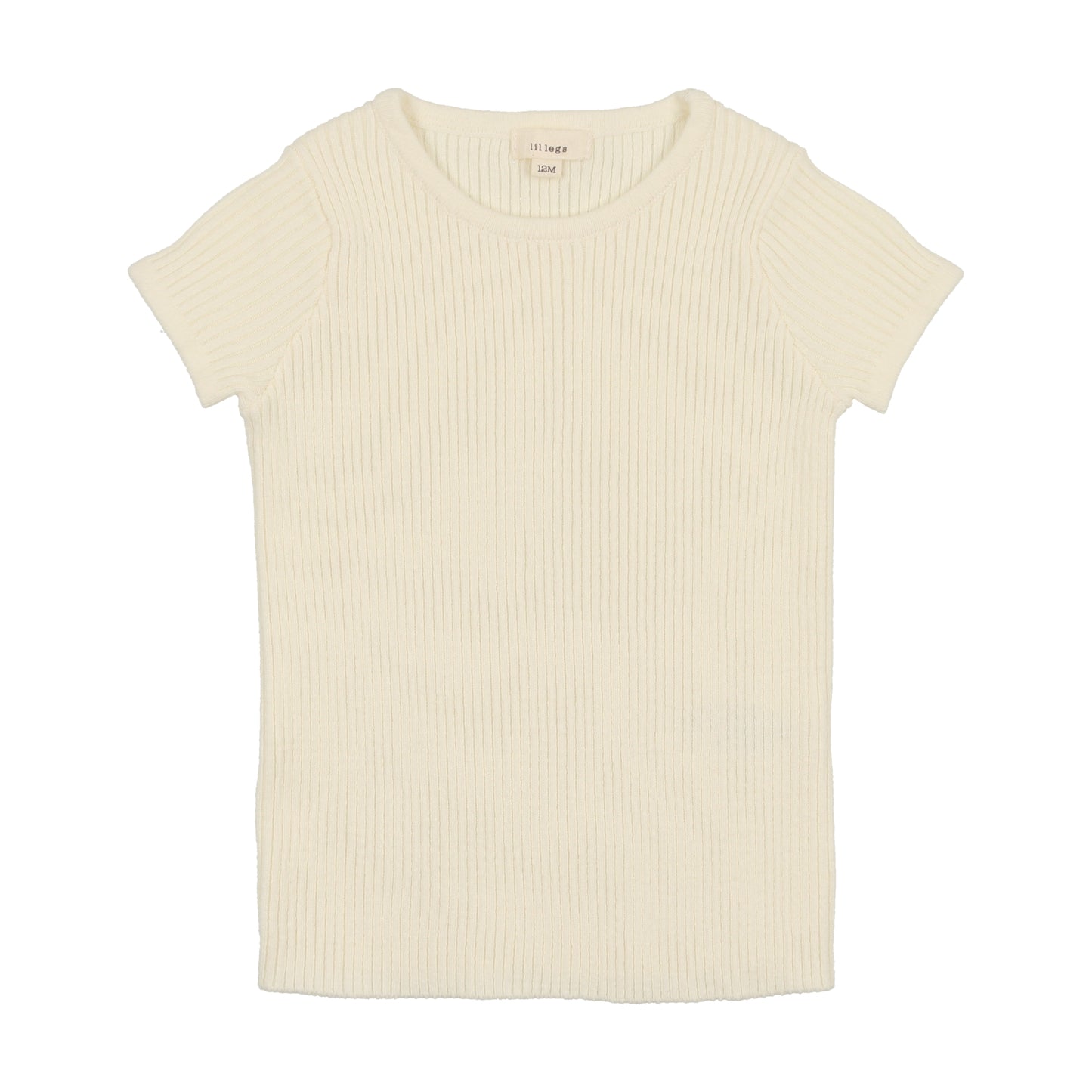 Basic Knit Short Sleeve Crewneck