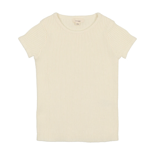 Basic Knit Short Sleeve Crewneck