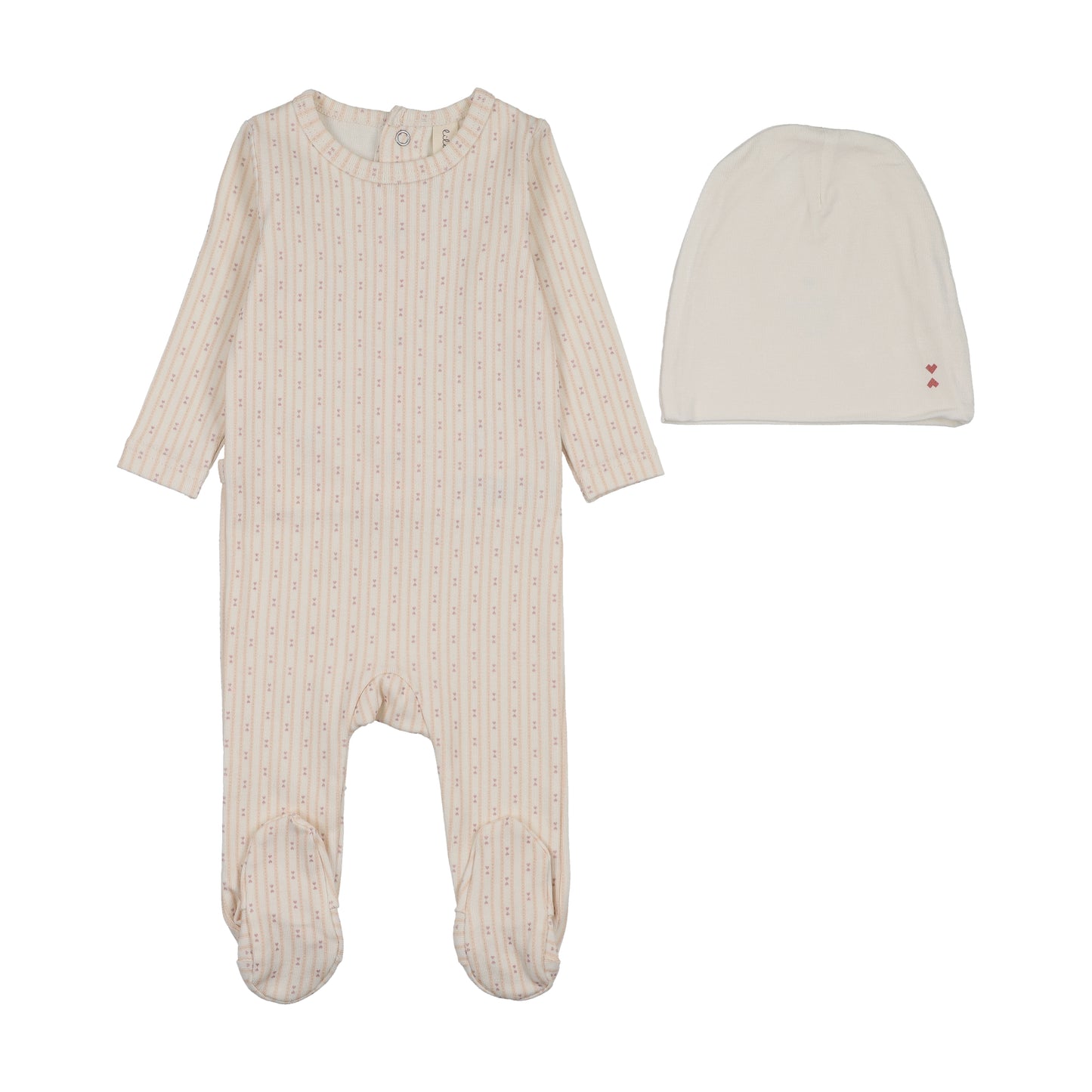 Gem Stripe Layette Set