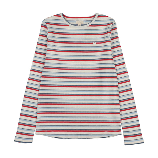 Basic Stripe Tee 3/4 Sleeves