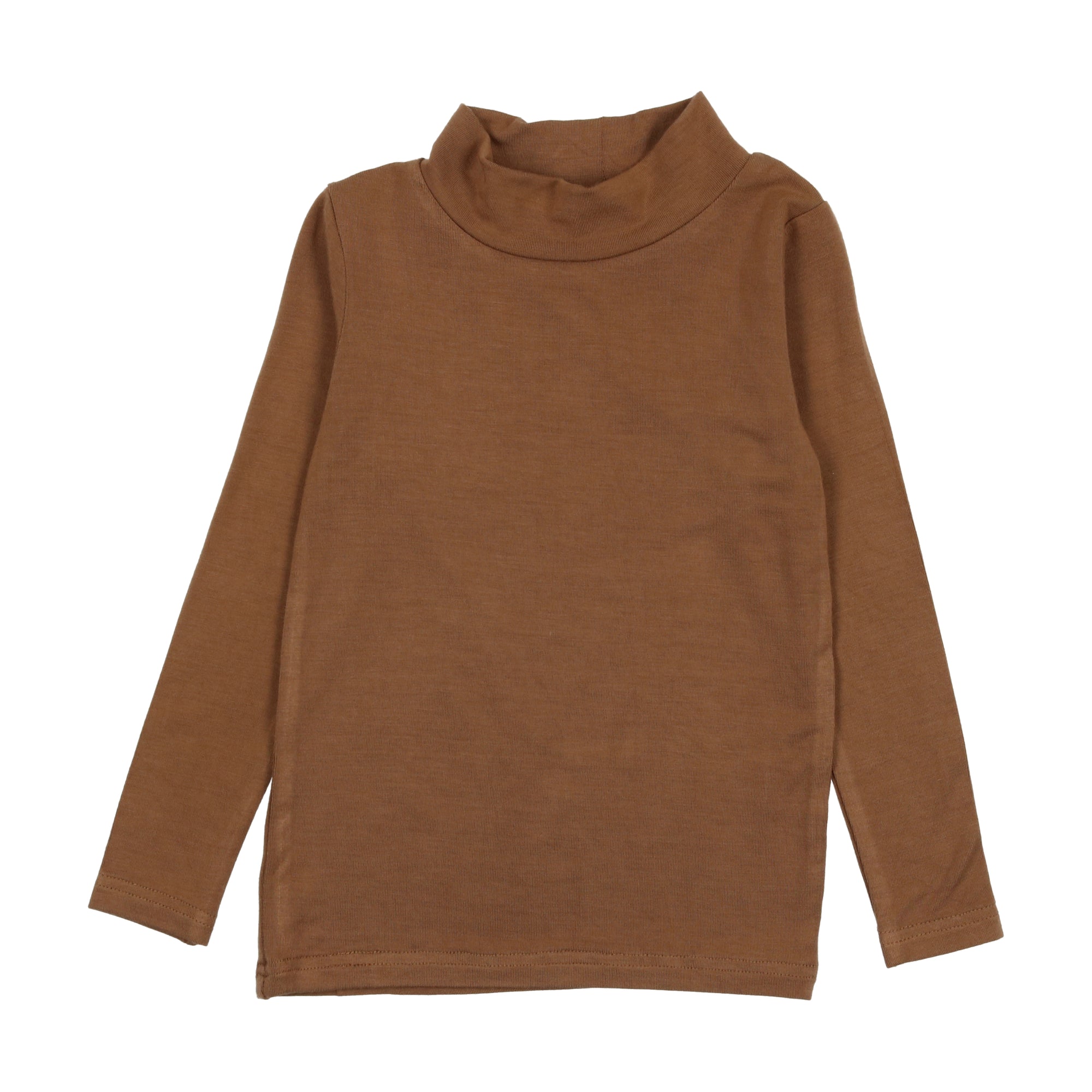 Bamboo Mockneck- Camel