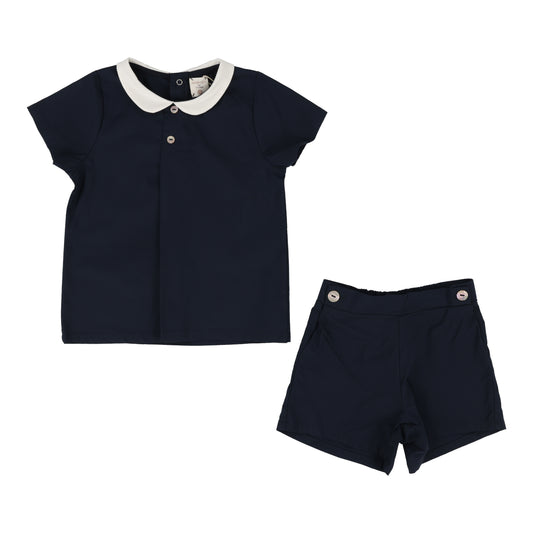 Peter Pan Set- Navy