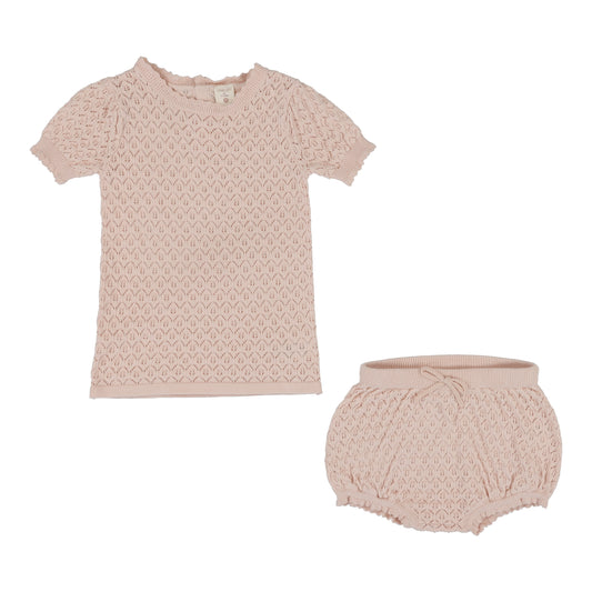 Girls Two Piece Knit Set