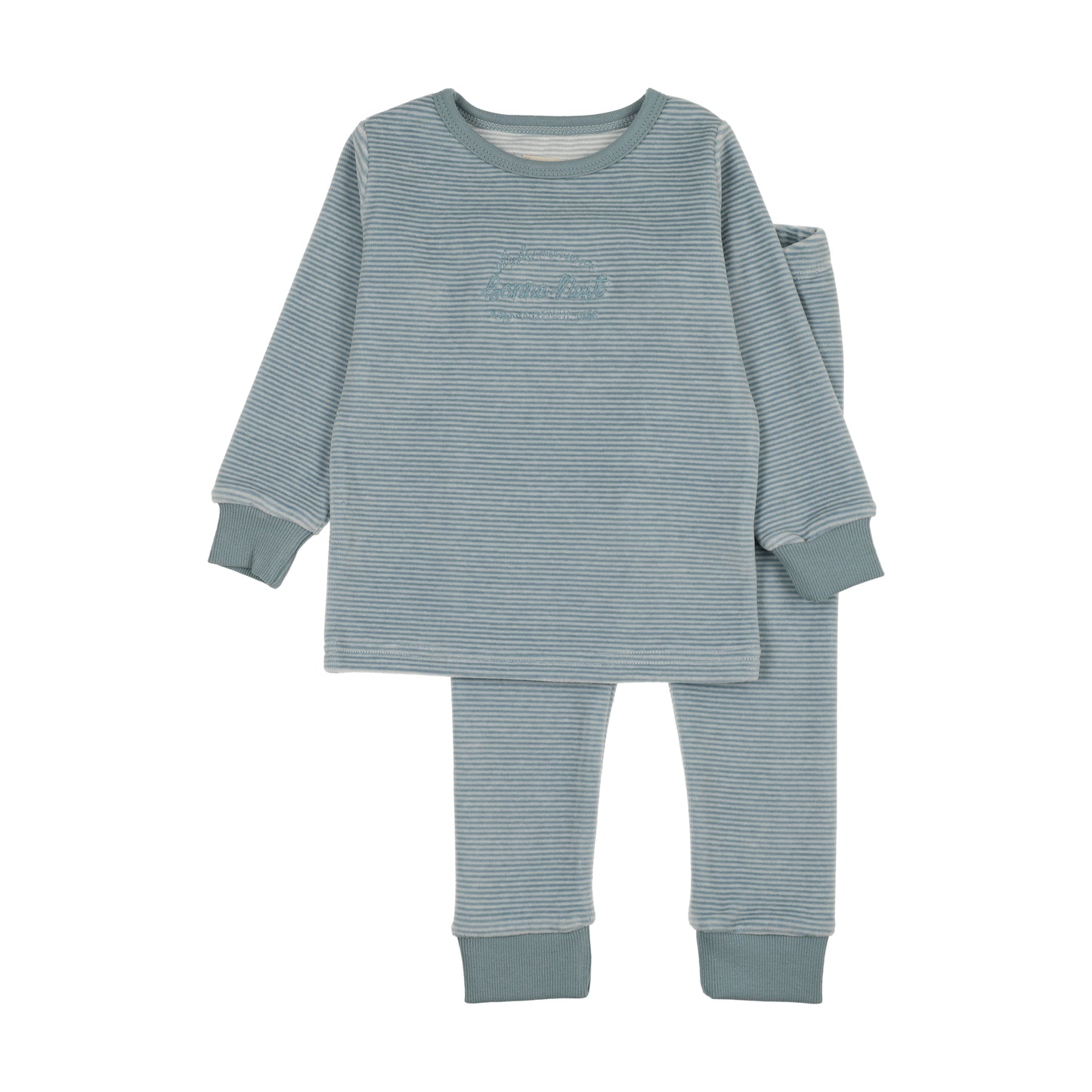VELOUR LOUNGE SET- BLUE