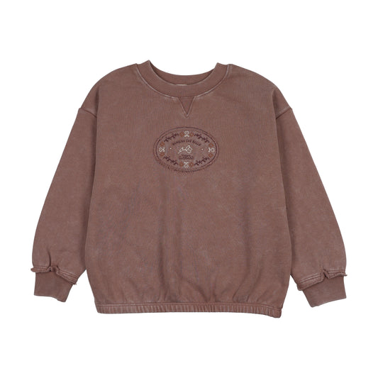 STITCH STUDIO GIRLS SWEATSHIRT- MISTY LILAC