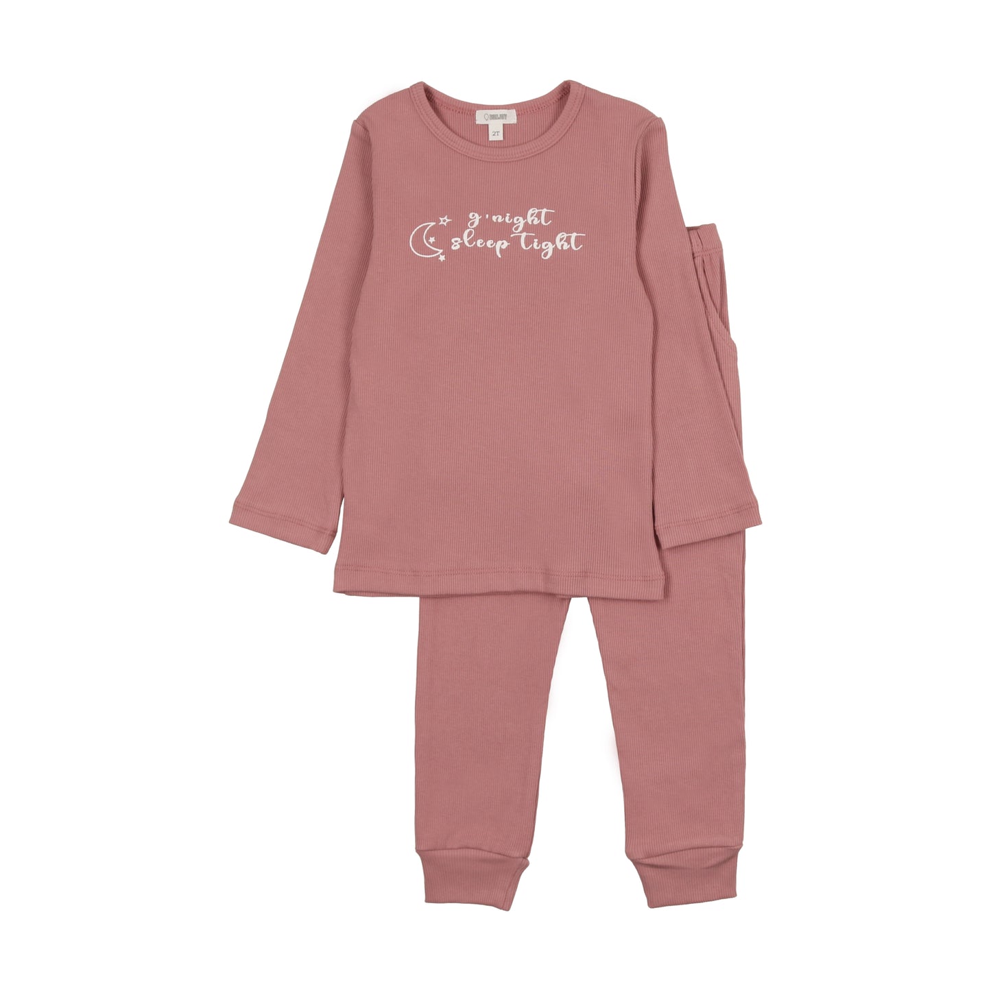 Bonjoy Sleep Tight Pjs- Pink