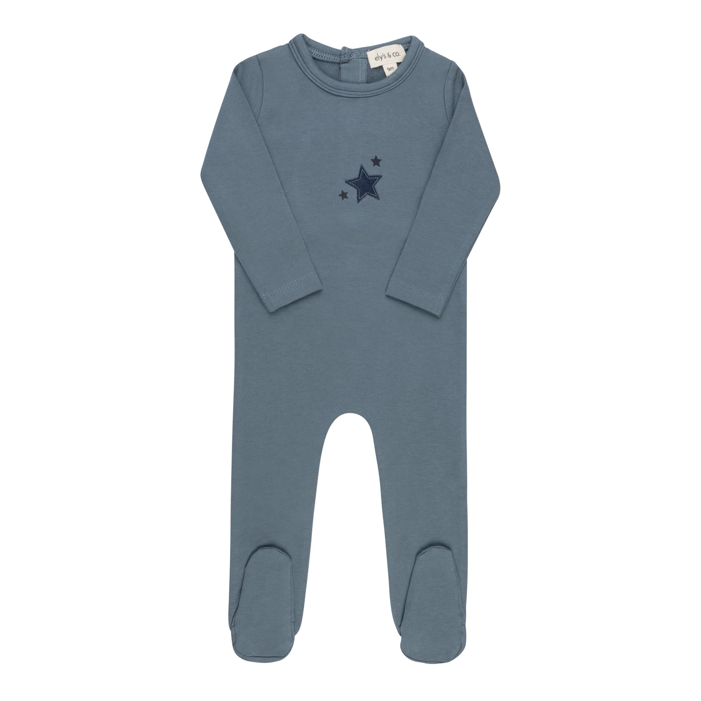 Star Footie-Blue