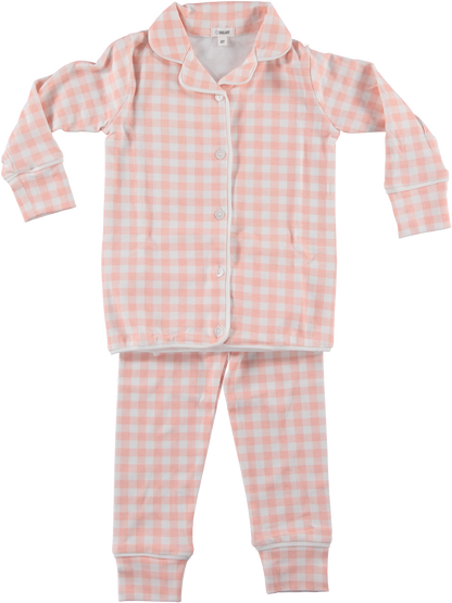 Bonjoy Gingham Grandpa PJs