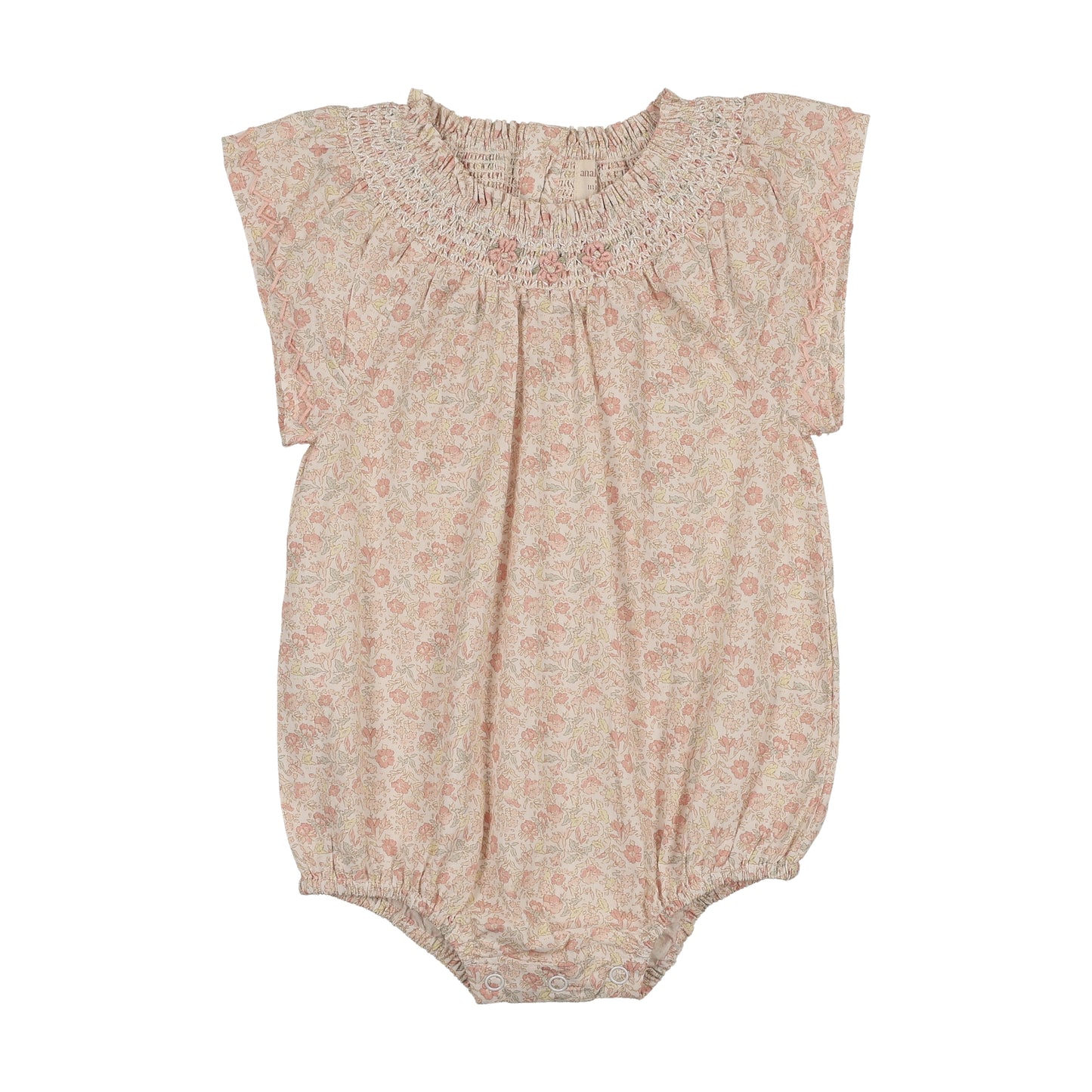 Sunny Blossom Flutter Romper