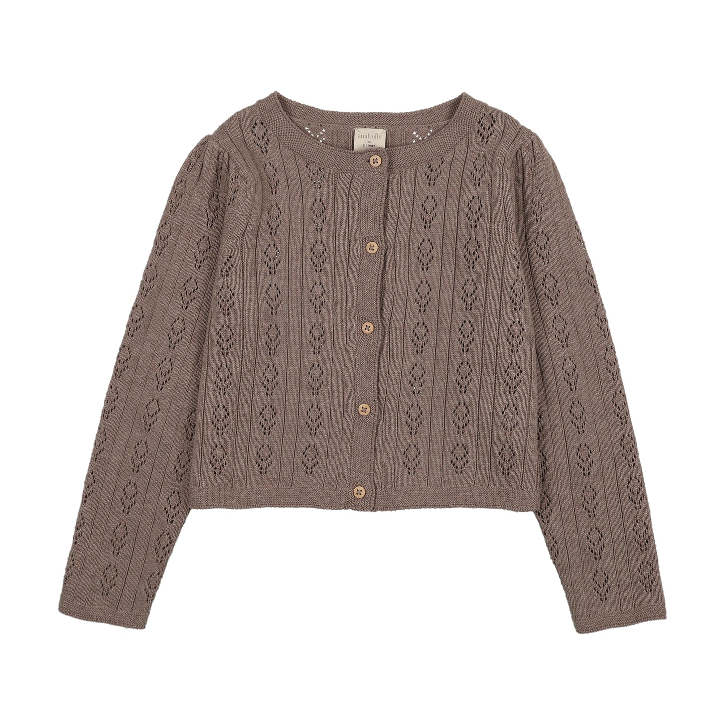 GIRLS CARDIGAN- OAT