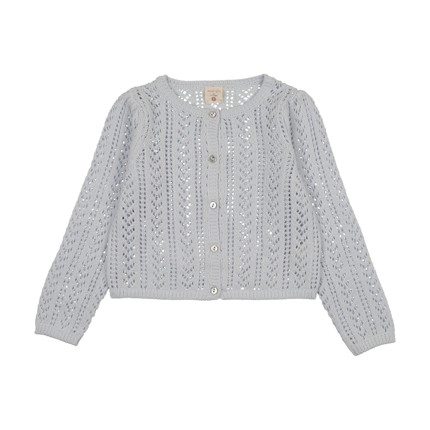 Girls Pointelle Cardigan