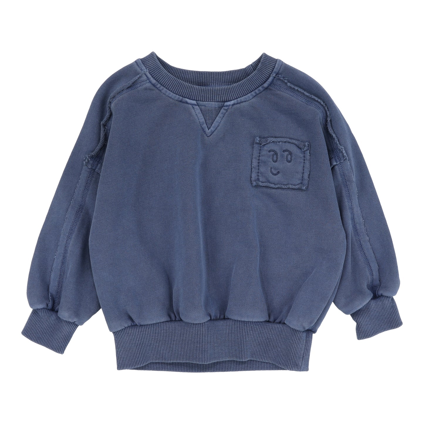 Wash Boys Sweatshirt  Blue Wash
