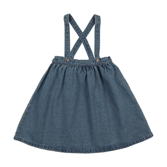 Denim Suspender Jumper