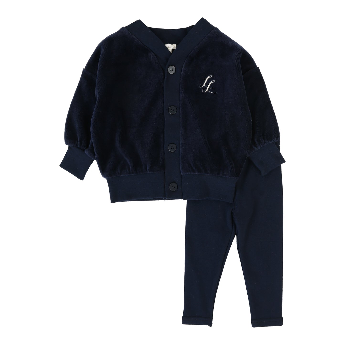 Boys Shabbos Lounge Set  Navy